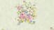 Vinyltapete rosa Retro Klassisch Blumen & Natur Romantico 255
