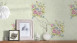 Vinyltapete rosa Retro Klassisch Blumen & Natur Romantico 255