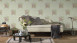 Vinyltapete rosa Retro Klassisch Blumen & Natur Romantico 255