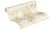 Vinyltapete beige Retro Klassisch Blumen & Natur Romantico 262