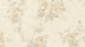 Vinyltapete braun Retro Klassisch Blumen & Natur Romantico 263