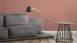 Vinyltapete rosa Modern Klassisch Uni Greenery 343