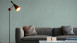 Vinyltapete blau Modern Klassisch Uni Sumatra 703