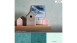 Vinyltapete blau Modern Blumen & Natur Bilder Sumatra 714