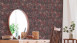 Vinyltapete braun Modern Blumen & Natur New Walls 913