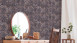 Vinyltapete lila Modern Blumen & Natur New Walls 914