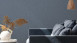 Vinyltapete blau Modern Uni New Walls 954
