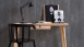 Vinyltapete grau Modern Klassisch Uni Elements 123