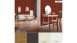Vinyltapete rot Modern Blumen & Natur New Walls 211