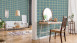 Vinyltapete blau Modern Blumen & Natur New Walls 214