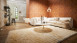 Vinyltapete New Walls Urban Grace Livingwalls Modern Metallic Braun Orange 243