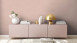 Vinyltapete rosa Modern Uni New Walls 301
