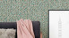 Vinyltapete blau Modern Retro Blumen & Natur Bilder Asian Fusion 632