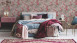 Vinyltapete rosa Modern Retro Blumen & Natur Bilder Asian Fusion 662