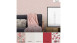 Vinyltapete rosa Modern Uni Asian Fusion 674
