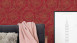 Vinyltapete rot Modern Retro Blumen & Natur Asian Fusion 701