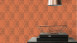 Vinyltapete orange Modern Retro Ornamente Streifen Pop Style 784