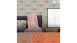 Vinyltapete grau Modern Retro Ornamente Streifen Pop Style 803