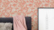 Vinyltapete orange Modern Retro Ornamente Streifen Pop Style 811