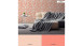 Vinyltapete orange Modern Retro Ornamente Streifen Pop Style 811
