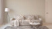 Vinyltapete creme Modern Retro Ornamente Streifen Pop Style 821
