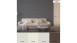 Vinyltapete schwarz Modern Retro Ornamente Streifen Pop Style 822