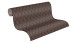 Vinyltapete braun Modern Retro Ornamente Streifen Pop Style 842