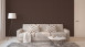 Vinyltapete braun Modern Retro Ornamente Streifen Pop Style 842