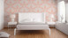 Vinyltapete Trendwall 2 Blumen & Natur Vintage Rosa 596