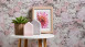 Vinyltapete Trendwall 2 Blumen & Natur Modern Rosa 82