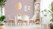 Vinyltapete Trendwall 2 Uni Klassisch Rosa 894
