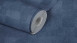 Vinyltapete Titanium 3 Uni Klassisch Blau 5