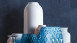 Vinyltapete Titanium 3 Uni Klassisch Blau 5