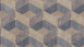 Vinyltapete Titanium 3 Streifen Klassisch Beige 22