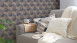 Vinyltapete Titanium 3 Streifen Klassisch Beige 22