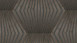 Vinyltapete Titanium 3 Streifen Klassisch Schwarz 42
