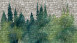 Vinyltapete The Wall Steine Landhaus Grün 451