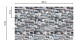 Vinyltapete The Wall Bilder Klassisch Grau 501