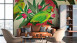 Vinyltapete The Wall Blumen & Natur Vintage Grün 541