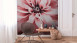 Vinyltapete The Wall Blumen & Natur Klassisch Rosa 701