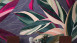 Vinyltapete The Wall Blumen & Natur Retro Lila 721