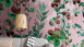 Vinyltapete The Wall Blumen & Natur Vintage Grün 731