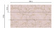 Vinyltapete The Wall Blumen & Natur Modern Rosa 801