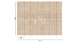 Vinyltapete The Wall Bilder Modern Beige 851