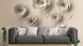 Vinyltapete The Wall Bilder Modern Beige 931