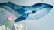Vinyltapete The Wall Bilder Klassisch Blau 1