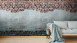 Vinyltapete The Wall Steine Klassisch Rot 341