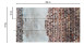 Vinyltapete The Wall Steine Klassisch Rot 341