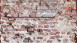 Vinyltapete The Wall Steine Klassisch Rot 351