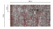Vinyltapete The Wall Steine Klassisch Rot 371